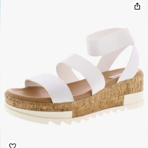 Steve Madden Bandi Sandal in White